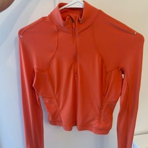 Lululemon 1/4 zip skin tight pull on size 2